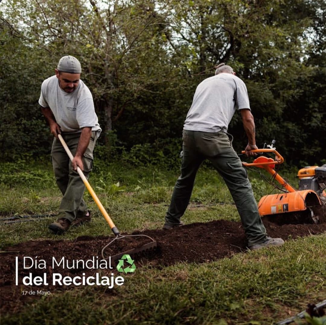 Publicación: Día Mundial del Reciclaje en el jardín