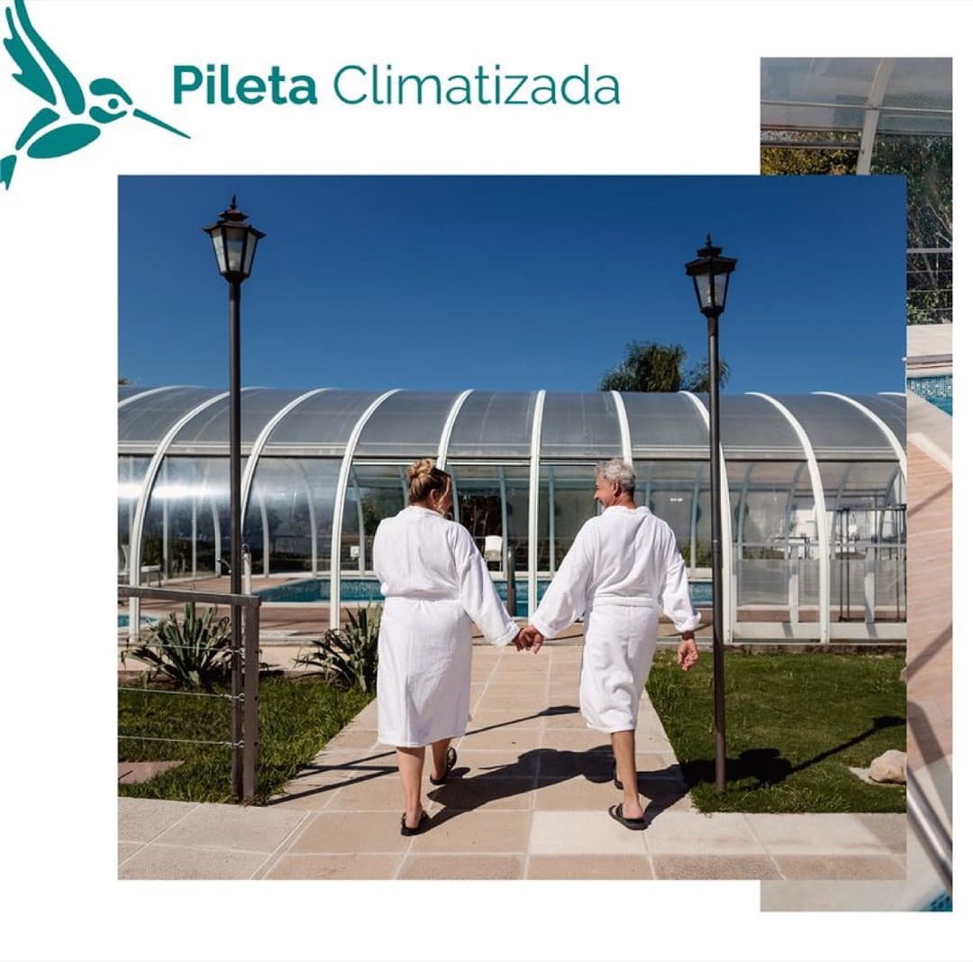 Publicación: pileta climatizada del resort