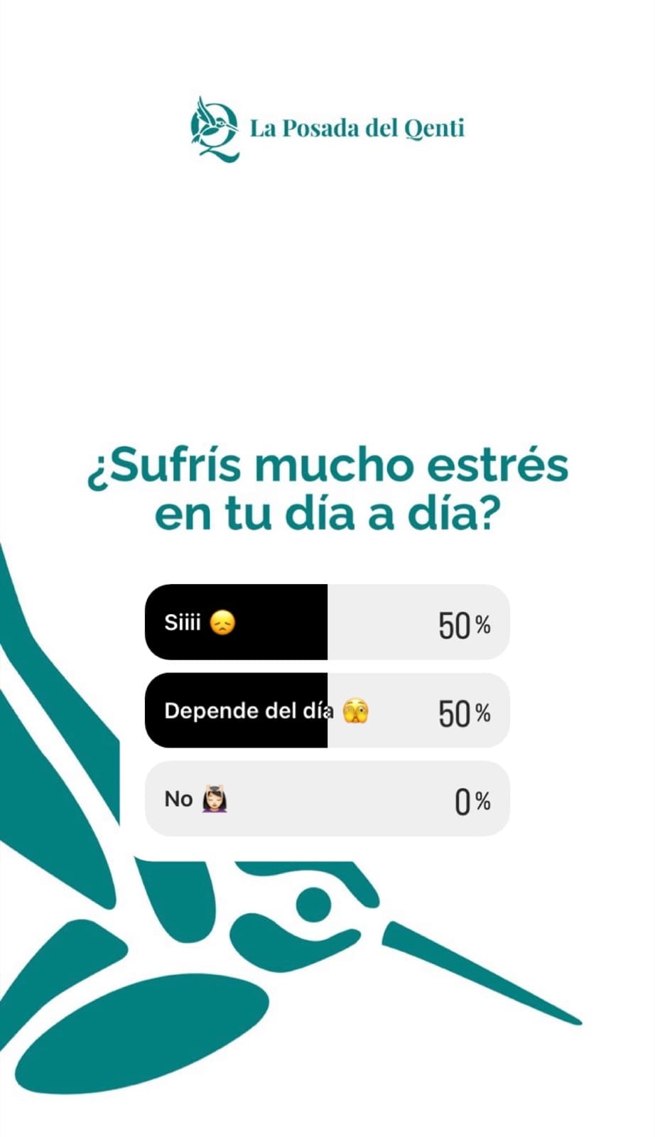 Historia: encuesta sobre el estrés diario